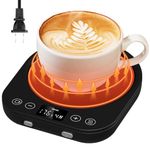 CEROBEAR Coffee Mug Warmer, New Upgrade Gravity-Induction Mug Warmer for Desk with 9 Temperature Settings, 1-9 Timer Smart Candle Cup Warmer Beverage Coffee Warmer for Home & Office…