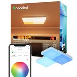 Nanoleaf Skylight - Smart LED Flush Mount Indoor Ceiling Light Fixture Smarter Kit (3pk) - Modular & Color Changing