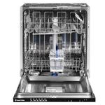 Russell Hobbs Built-In Dishwasher, Class D, 13 Place Settings, 6 Wash Programs, 19-Hour Delay Start, Half Load Function, Auto Door Release and Info LED, RH60BIDW01D2