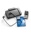 Philips DPM6700/03 PocketMemo Dictation & Transcription Set, DPM6000 Dictaphone, Footswitch ACC2330, Stereo Headphones LFH0334 - SpeechExec Basic Dictate/Transcribe (2-year subscription included)