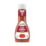 VEEBA Classic Marinara Pasta and Pizza Sauce 310 G/380 Gm | Fat Free| No Artificial Flavours | No Added Colours - 380 Gm