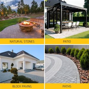 Sika Patio Seal 5L – Outdoor Paving Sealer for Stone & Concrete