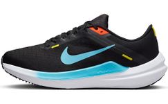 Nike Women's DV4023-002 W Air Winflo 10 Black/Baltic Blue-Speed Yellow-White Cross Trainer - 3 UK (5.5 US)