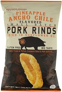Southern Recipe Small Batch Pineapple Ancho Chile Flavored Pork Rinds, Gluten Free, 4 Ounces (Pack Of 6)