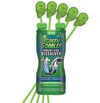 Green Gobbler Drain Clog Remover With 5 Pack of Drain Snake Tools | Drain Opener | Drain cleaner | Toilet Clog Remover