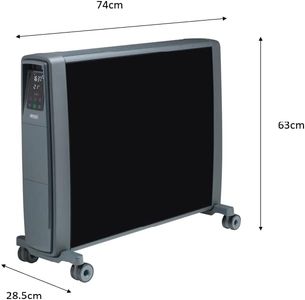 Dimplex FuturRad 3kW Electric Radiator – Black