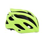 SAFETY LABS, Cycling Helmet, Avex (NEON Yellow, L (57-61cm))