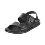 Mochi Men Black Synthetic Sandals SIZE (8 UK/India (42EU)) (14-9949-11-42-BLACK)