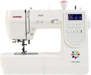 Janome M50 QDC Computerised Sewing Machine – Extra Wide Table & Bonus Pack