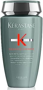 Kérastase Genesis Homme, Bain De Masse Epaississant, Men’s Shampoo, Thickening Shampoo for Weakened & Thin Hair, 250 ml