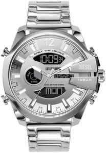 Diesel Mega Chief Silver Analog Watch DZ4648