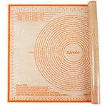 Extra Large Silicone Pastry Mat Nonstick Dough Mat with Measurement 36'' by 24'' Perfect for Bread Kneading Mat, Dough Rolling Mat, Fondant Mat, Pie Crust Mat, Cake/Cookies/Pizza Mat