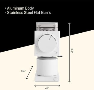 Fellow Ode Brew Coffee Grinder – Matte White