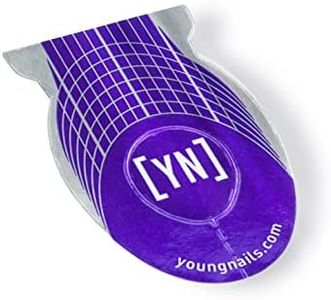 Young Nails Yni Artistic Nail Forms, for False Nails. Salon Quality Nail Extension Product for Beginners and Professionals. Easy Guides to Build out Long Elegant Strong Nails, 500 count