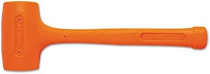 STANLEY 57-533 42-Ounce Compo-Cast Standard Head Soft Face Hammer, Orange