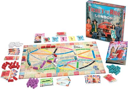 Ticket to Ride London Board Game – Family Strategy Game