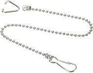 sourcing map Toilet Flappers Chain, 25cm Toilet Handle Lever Lift Flush Replacement Ball Chain Link, 304 Stainless Steel Pack of 3