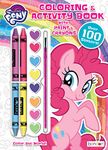 My Little Pony 128-Page Color and Paint Activity Book with 8 Paints, 4 Crayons and Stickers, 47527 Bendon