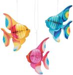 Fun Express Hanging Tissue Fish Dec