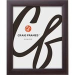 Craig Frames Contemporary, 9x16 Picture Frame, Brazilian Walnut