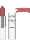 lavera Velvet Matt Lipstick - Berry Nude 01 - natural cosmetics - Comfortable wear, no drying out the lips - Gluten free -Longlasting - Organic blossom butter & Organic sunflower oil - 4,5g