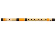 Radhe Flutes | PVC Fiber | D Sharp Bansuri | Middle Octave | Right Handed (16 Inches)