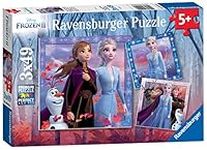 Ravensburger Disney Frozen 2 - 3 x 49 piece Jigsaw Puzzles for Kids Age 5 Years Up