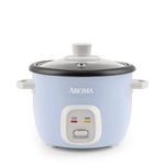 Aroma Housewares 4-Cups (Cooked) / 1Qt. Rice & Grain Cooker (ARC-302NGBL), Blue