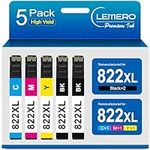 LEMERO 822XL Ink Cartridges Combo P