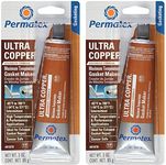 2-Pack : Permatex 81878 3 Oz Ultra Copper RTV Silicone Gasket Maker