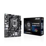 ASUS Prime H510M-E R2.0 Intel H470 LGA 1200 Micro ATX Motherboard with PCIe 4.0, 32Gbps M.2 Slot, DisplayPort/HDMI™/VGA, USB 3.2 Gen 1 Ports, SATA 6 Gbps, Aura Addressable Gen 2