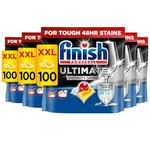 Finish Ultimate Infinity Shine Dishwasher Tablets, Lemon Scented
