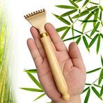 YEHORIN Telescoping Back Scratcher, Portable Extendable Bamboo Back Scratcher for Men Women with Beautiful Gift Packaging, Body Scratcher for Adults