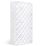 Premium Dual-Sided Crib & Toddler Mattress, 100% Knitted Fabric - Hypoallergenic, 5" Firm Soft Toddler Bed Mattresses, Non-Toxic Crib Mattress Fits Standard Cribs & Toddler Beds