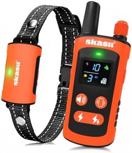 Skasii Dog Training Collar with Remote, for Small Medium Large Dogs, Orange
