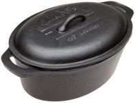 Old Mountain 78218 Cast Iron Casserole with Lid
