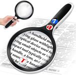 Large Magnifying Glass with Lights,