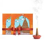 PHOOL LUXURY INCENSE Kashi Vishwanath Incense Cones I Special Char Dham Yatra Pack I Chandan Fragrance - Pack Of 2 I 80 Dhoop Cones I 100% Natural I Flowers Offered At Shri Kashi Vishwanath Temple