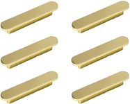 SYZOW 6 Pack Gold Drawer Pulls Brus