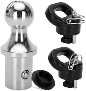 60618 OEM Puck System Gooseneck Hitch Kit,30K lbs 2-5/16-In Gooseneck Ball,Fits 2013-2024 Dodge Ram 2500 3500 High-Strength Cast Steel Trailer Parts