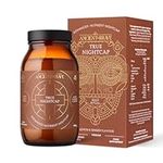 Ancient + Brave True Nightcap 180g - Sleep Supplement for Adults with Magnesium, Zinc, Vitamin C, Amino Acids - Natural Sleep Aid Powder - Recover Sleep, Anxiety Support, Lemon Ginger Flavor, Vegan