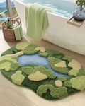 DEXI Moss Bath Mat, Ultra Thick Sof