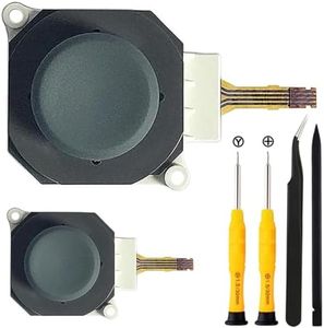 ZHUROUPU MODULE DE Bouton Joystick 3D analogique avec Remplacement du Capuchon de Couverture du pavé Cercle de Pouce pour Le Nintendo 2DS 3DS 3DS XL 3DS LL (Pas pour la Nouvelle 3D