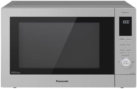 Panasonic HomeChef 4-in-1 Countertop Microwave Air Fryer Combo, Time-Saving 20 Presets + App-Linked Recipes, 1000W 1.2 cu ft Inverter Multi Oven & Convection Tech – NN-CV87QS Stainless Steel