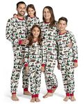 The Children's Place Family Matching Christmas Holiday Pajamas Sets, , Big Kid, Toddler, Baby, XMASS Truck, XLarge (Adult)