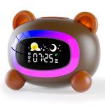 ANALOI Ok to Wake Clock for Kids, Sleep Training Clock for Toddlers, Children's Sleep Sound Machine with Night Light, Kids Alarm Clock for Bedroom,Birthday Gift for Boys Girls