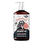 Bugalugs Scottish Salmon Oil For Dogs & Cats, Supplement Supports Dog Skin And Coat, Itchy Skin & A Moulting Dog, Omega 3 Fish Oil Perfect For Grooming & Dog Food (500ml)