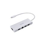 Asus - OS200 Station d'accueil USB C Grise Pour PC Portable