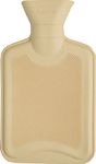 Vagabond Single Side Ribbed Buttermilk 1 Litre Hot Water Bottle Ivory