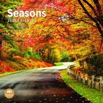 2025 Seasons Monthly Wall Calendar by Bright Day, 12 x 12 Inch Spring Summer Autumn Winter